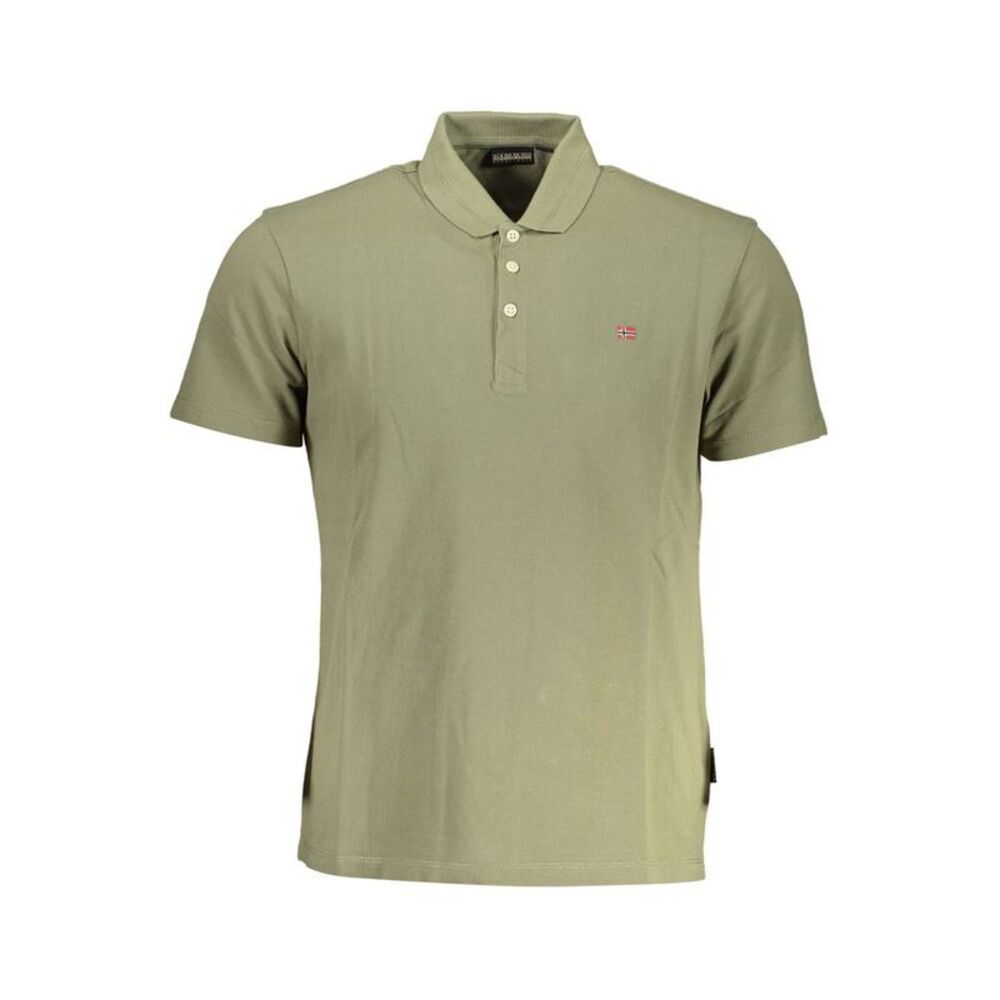 Napapijri Verde Cotton Men Men's Polo